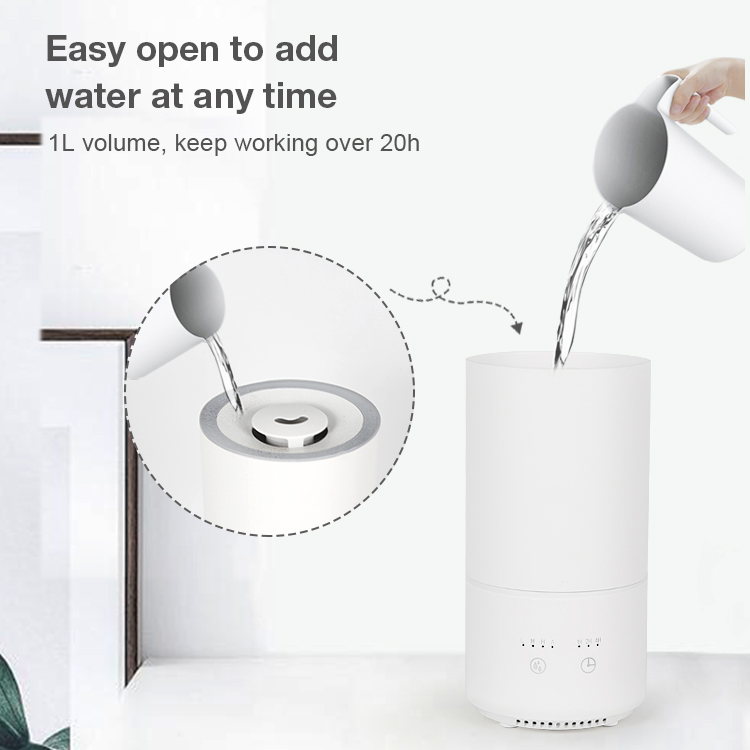 Desktop Disinfect Domestic Ultrasonic Humidifier for Bedroom